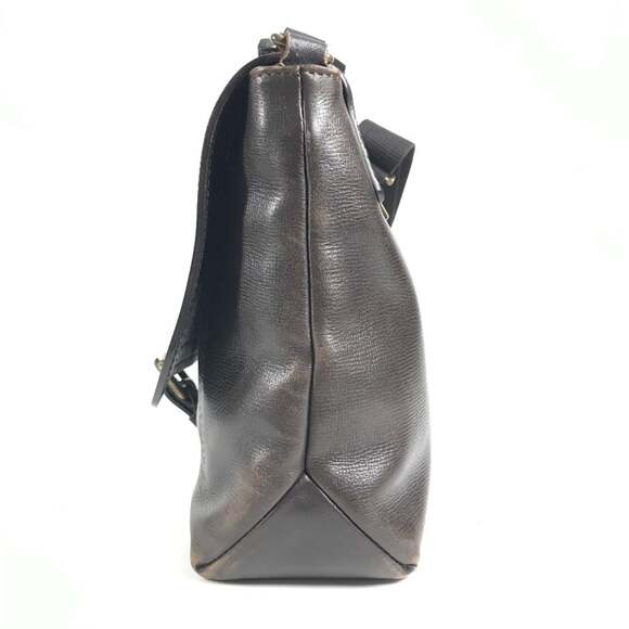 LOUIS VUITTON M92071 Utah Messenger Bag, Crossbody Flap Shoulder Leather, Men... - Picture 4 of 16